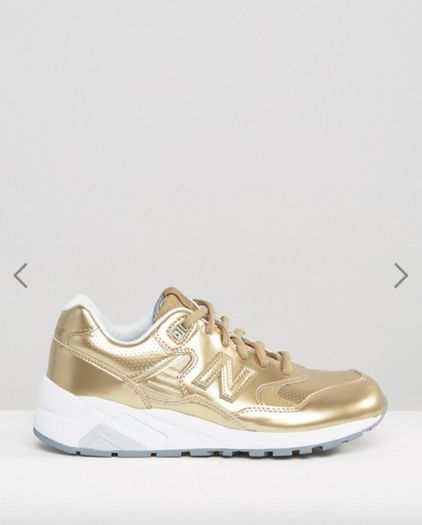 New Balance 580 Trainers - Gold