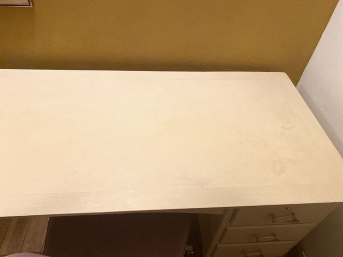 Beautiful Midcentury white desk