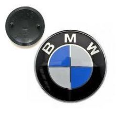 Bmw Bonnet Hood Trunk Badge 82mm