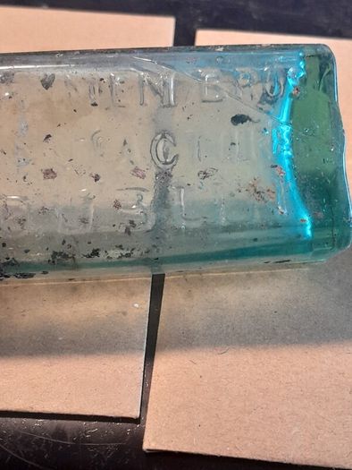 vintage Dublin bottle