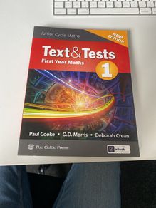 Text & Tests 1 Maths Book