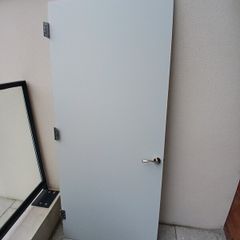fire door with hinges