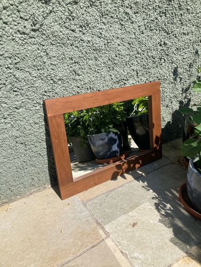 Beautiful Modern Hardwood Mirror from Kilcroney Furniture