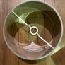 Excellent condition, Grey Suede Lampshade Image 2