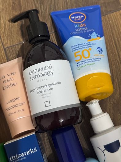 Brand new body lotion, body milk
