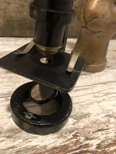 vintage microscope