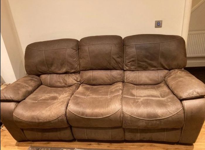 Living Room Sofa Recliner Set