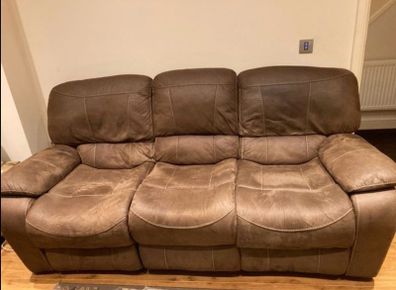Living Room Sofa Recliner Set