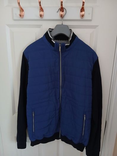 Bugatti Men's Hybrid Quilted Cardigan Jacket