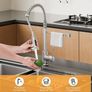 Brushed nickel pull down kitchen tap NEW Image 5