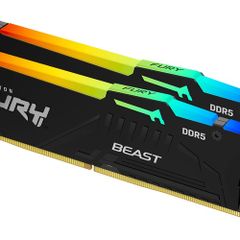 Kingston FURY Beast RGB 32GB (2 x 16GB) 5600MT/s DDR5 CL40 DIMM Desktop Gaming Memory