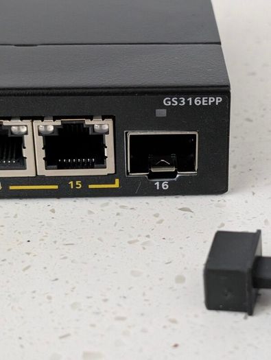 Netgear Gs316epp 16-port Gigabit Poe+ Switch 231w - Mint