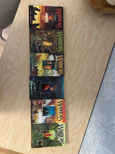 Warriors books 1-6