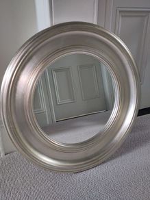 Mirror - brushed light gold 68cm