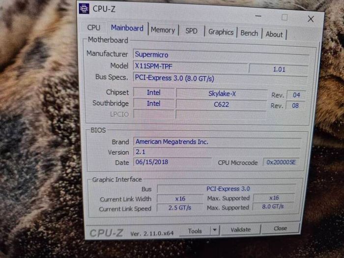 supermicro x11spm xenon gold 6154 80gb ram ddr4