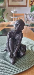 A small ballerina figurine