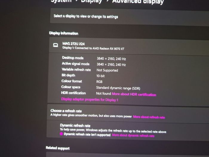 Mag gaming monitor