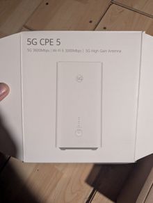 Huawei / Zowee H155-381 5G LTE Wi-Fi Router (SIM Card Router)
