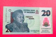 Nigeria  20   Naira 2022   Polymer / Plastic  ( Uncirculated. )