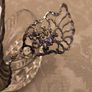 Silver and Cut Glass Swan Trinket Holder Image 2