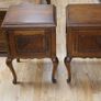 Pair of French Oak Bedside Cabinets Image 2
