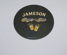 Jameson Irish Whiskey : Widen The Circle - Beer Mat/Coaster