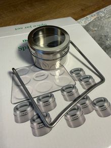 Spice jar set