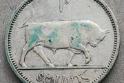 Irish silver one shilling