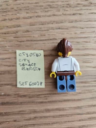 lego cty0580 city square barista, set 60097