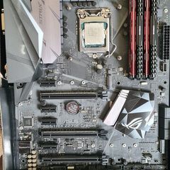 Asus Z270e motherboard i7 7700k cpu with ram
