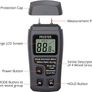 Log Moisture Meter for Log Burner Pin Wood Moisture Meter for Firewood with HD LCD Storage Bag Moisture Detector Damp Detector for Logs Paper Cardboard - (Range 0-99.9%) Image 5