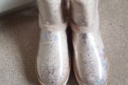 Zara girls sparkle boots - NEW