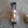 Chrome Bath Taps with Gold Trim. Image 4