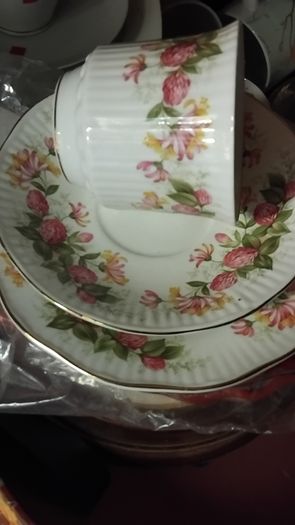 18piece Queens Woman And Home Rosina China Tea Set