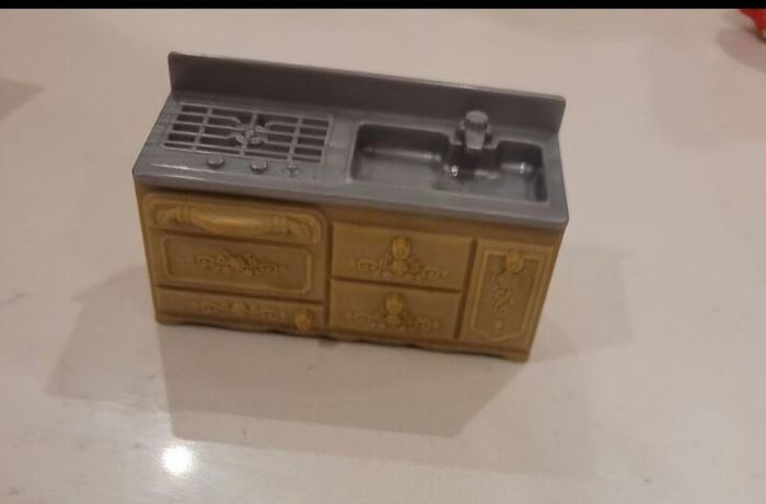 Sylvanian Family House, furniture & figures