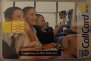 Learning on the Internet callcard