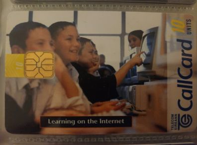Learning on the Internet callcard
