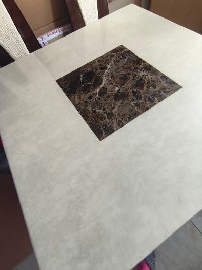 marble table