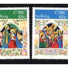 2005 Ireland Christmas Commemorative Stamps Mint Never Hinged (MNH)