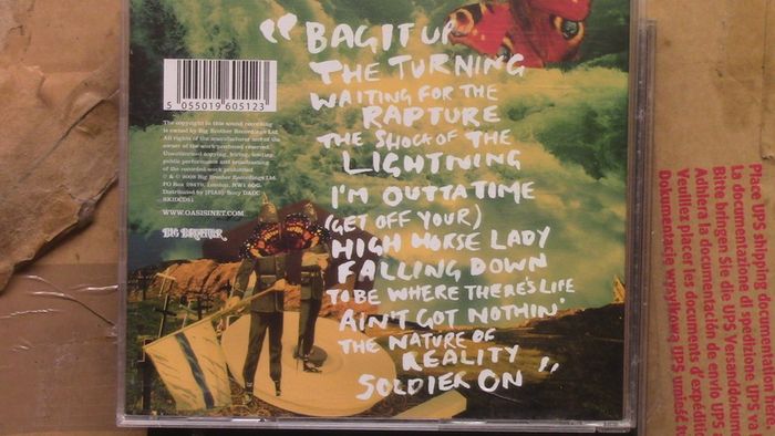 Oasis - Dig Out Your Soul CD