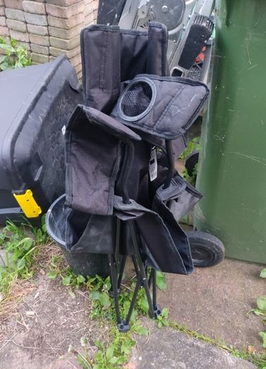 Black Folding Camping Chair - Dunnes Stores - New with tags