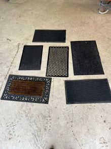 6 number Door Mats