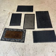 6 number Door Mats