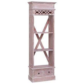 Highboard 60x30x180 cm Solid Mahogany Wood