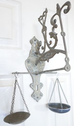 Vintage Scale, Wall Scale, Wall Decoration