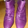 Purple Piu di boots, size 38, UK 5 Image 2