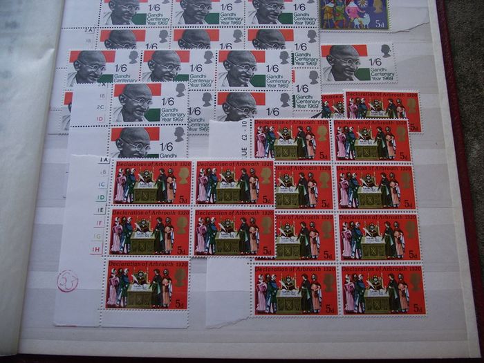 A valuable collection of Mint Elizabeth II Commemorative stamps