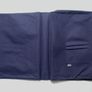 Navy Canvas Messenger Bag with Strap Image 2
