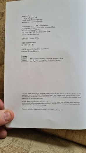 Passing Through. By Declan HASSETT. FIRST EDITION. Paperback In Good Condition.