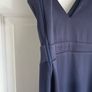 Folkster navy blue A-line dress Image 5